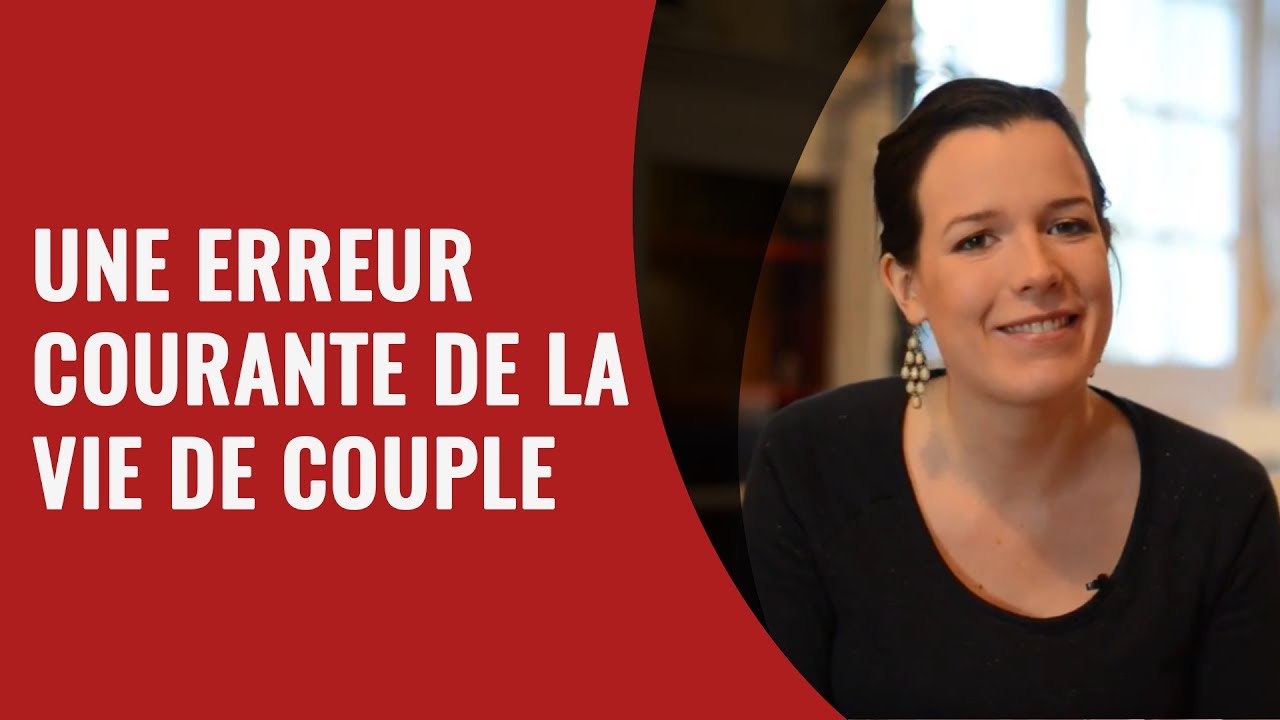 Une erreur courante de la vie de couple cover art