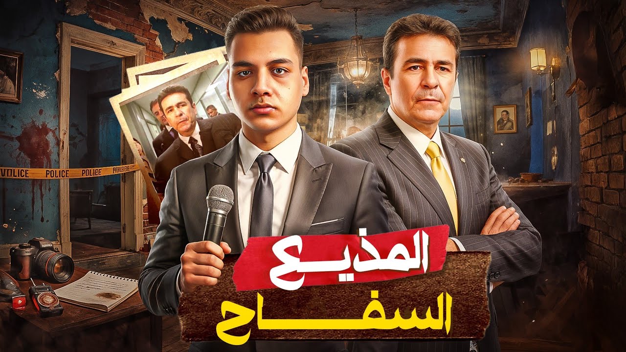 مذيع جرايم بدرجه سفاح - يقتل القتيل ويعمل منه سبق صحفي cover art