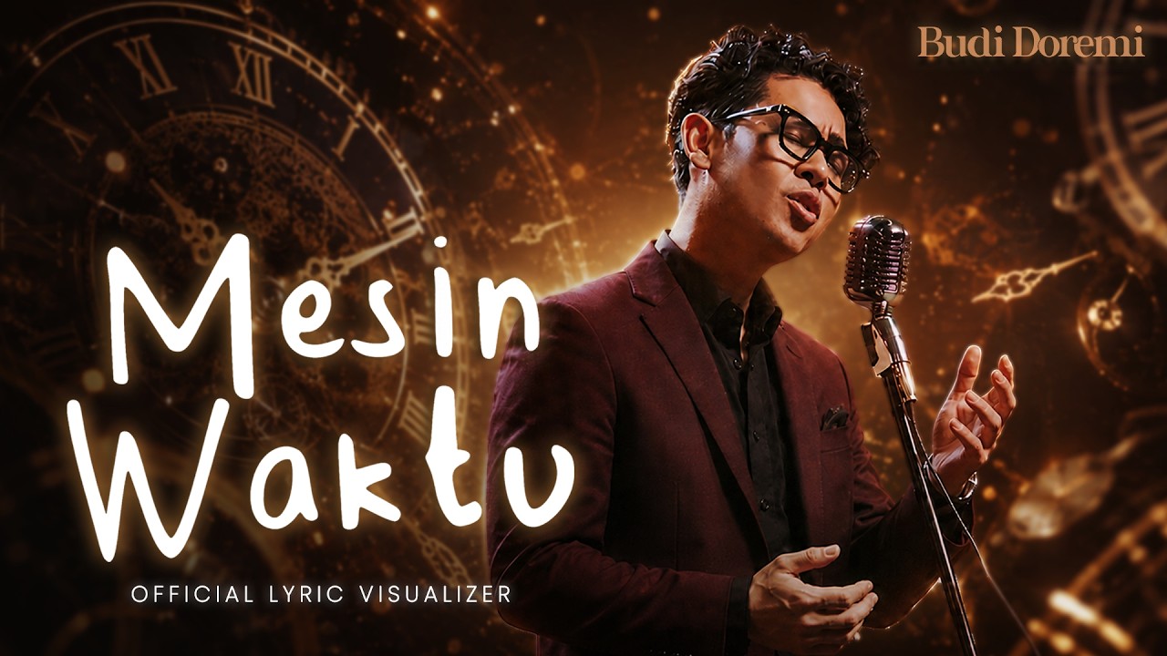 Budi Doremi - Mesin Waktu (Official Lyric visualizer) cover art