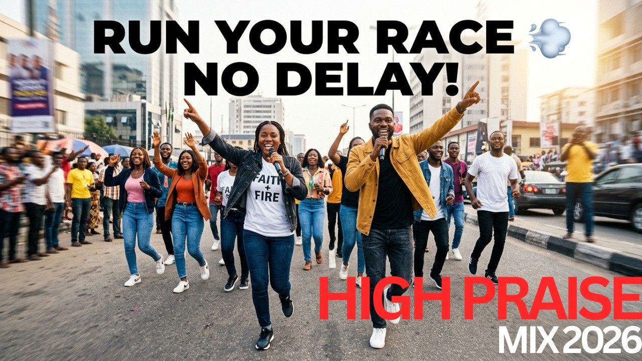 🏃🏽‍♂️ HEAVENLY RACE PRAISE EXPLOSION! I No Go Tire 🔥 (Full Igbo Afro Gospel Mix 2026) cover art