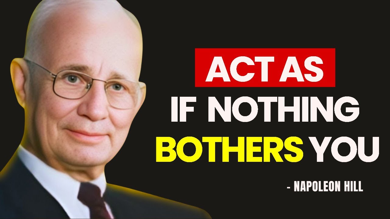(No ads) Learn to Act As If Nothing Affects You - Napoleon Hill cover art