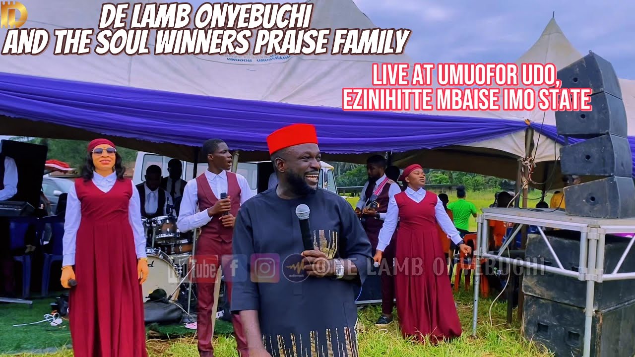 MBAISE PEOPLE WITH DE LAMB ONYEBUCHI AND SOUL WINNERS CREW cover art