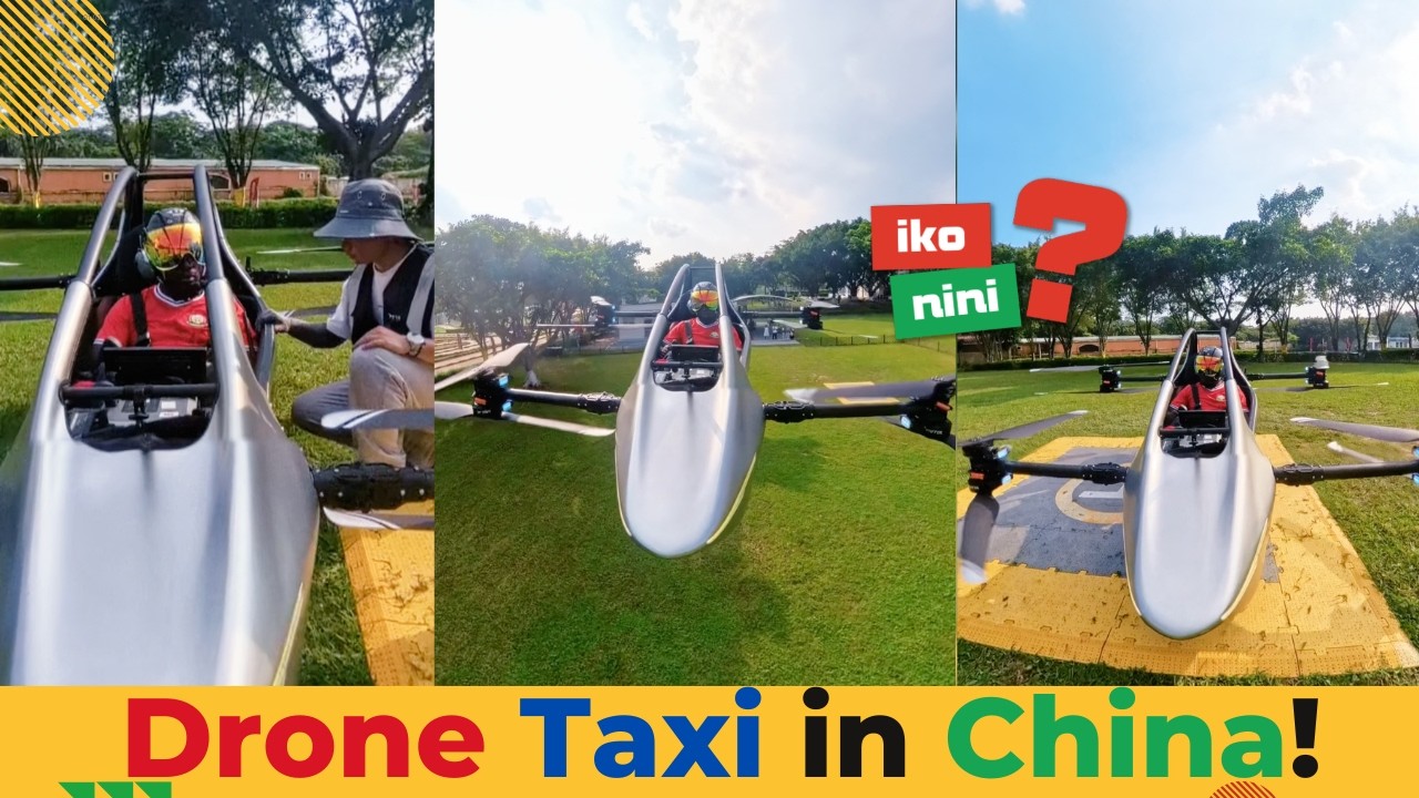 The Future is HERE: Pilotless Flight in China, Riding China's Autonomous Drone cover art