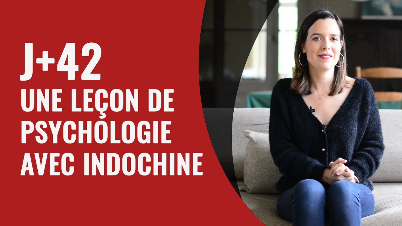 J+42 Une leçon de psychologie avec Indochine cover art