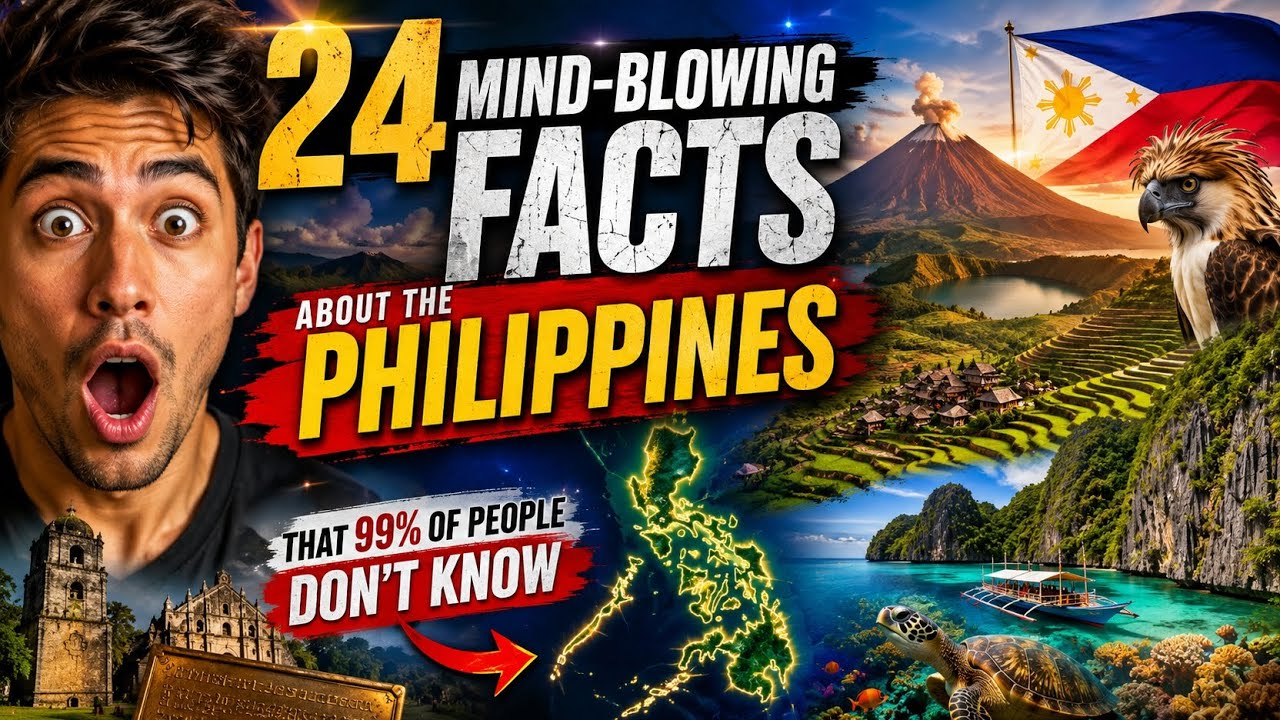24 Mind-Blowing Facts About the Philippines That 99% of People Don't Know! cover art