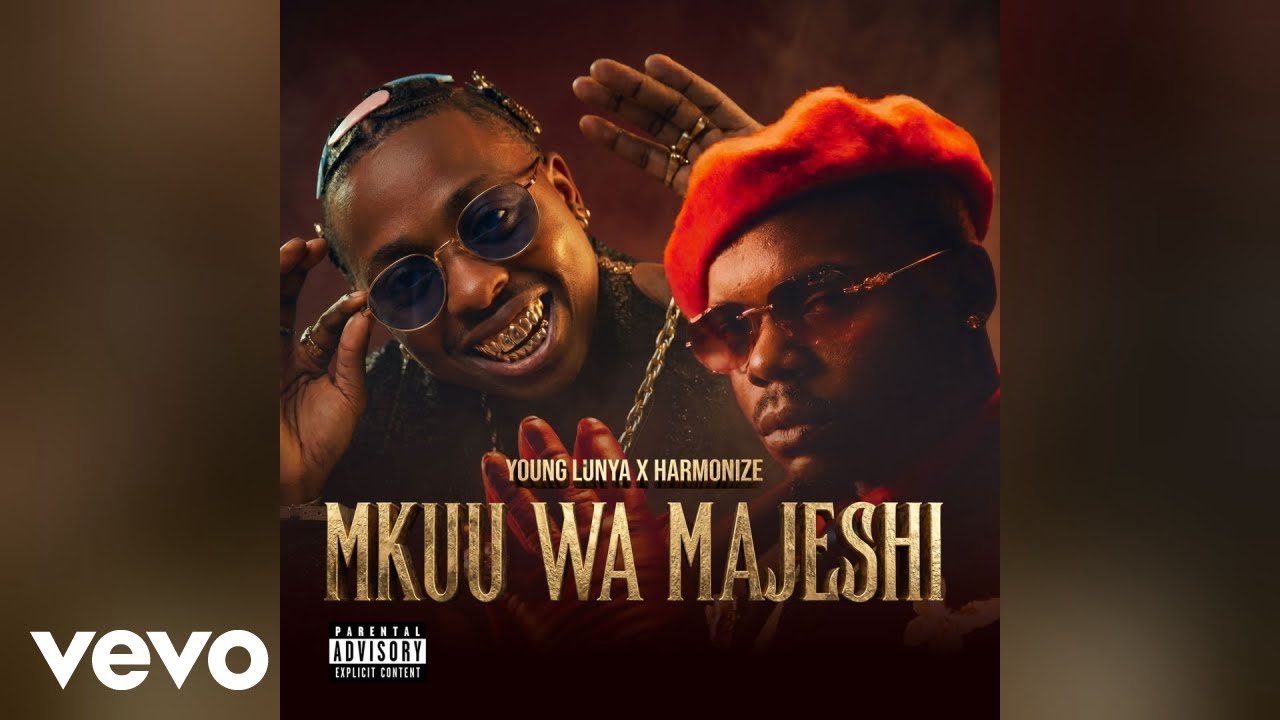 Young Lunya x Harmonize - Mkuu wa Majeshi (Official Audio) cover art