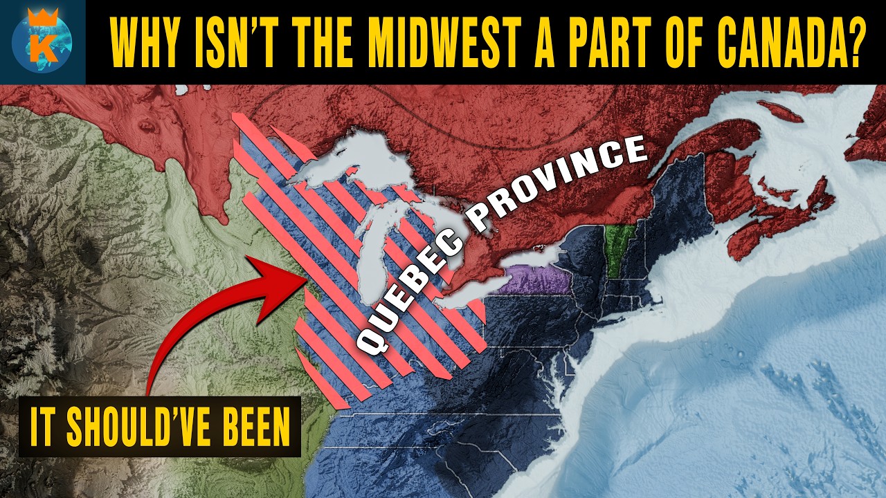 Why isn't Michigan, Wisconsin, Indiana, Illinois and Ohio a part of Canada? cover art