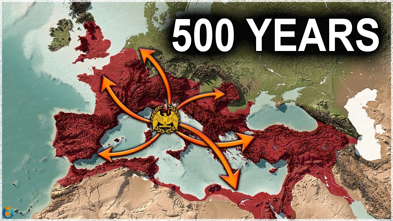 THE ENTIRE HISTORY OF THE ROMAN EMPIRE - FROM AUGUSTUS TO THE FALL OF ROME - ALL PARTS cover art
