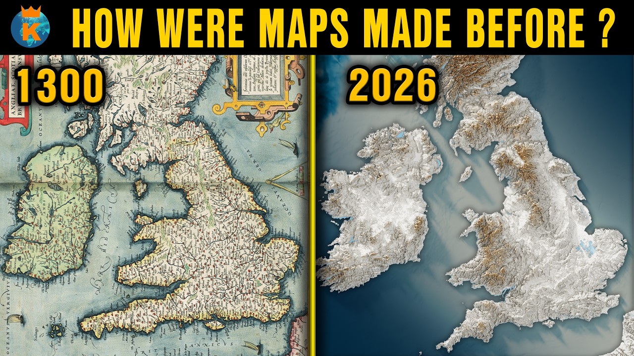 How were Maps Made Before GPS and Satellites? - Explained in 20 Minutes cover art