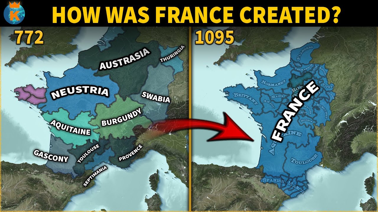 How was France formed? cover art