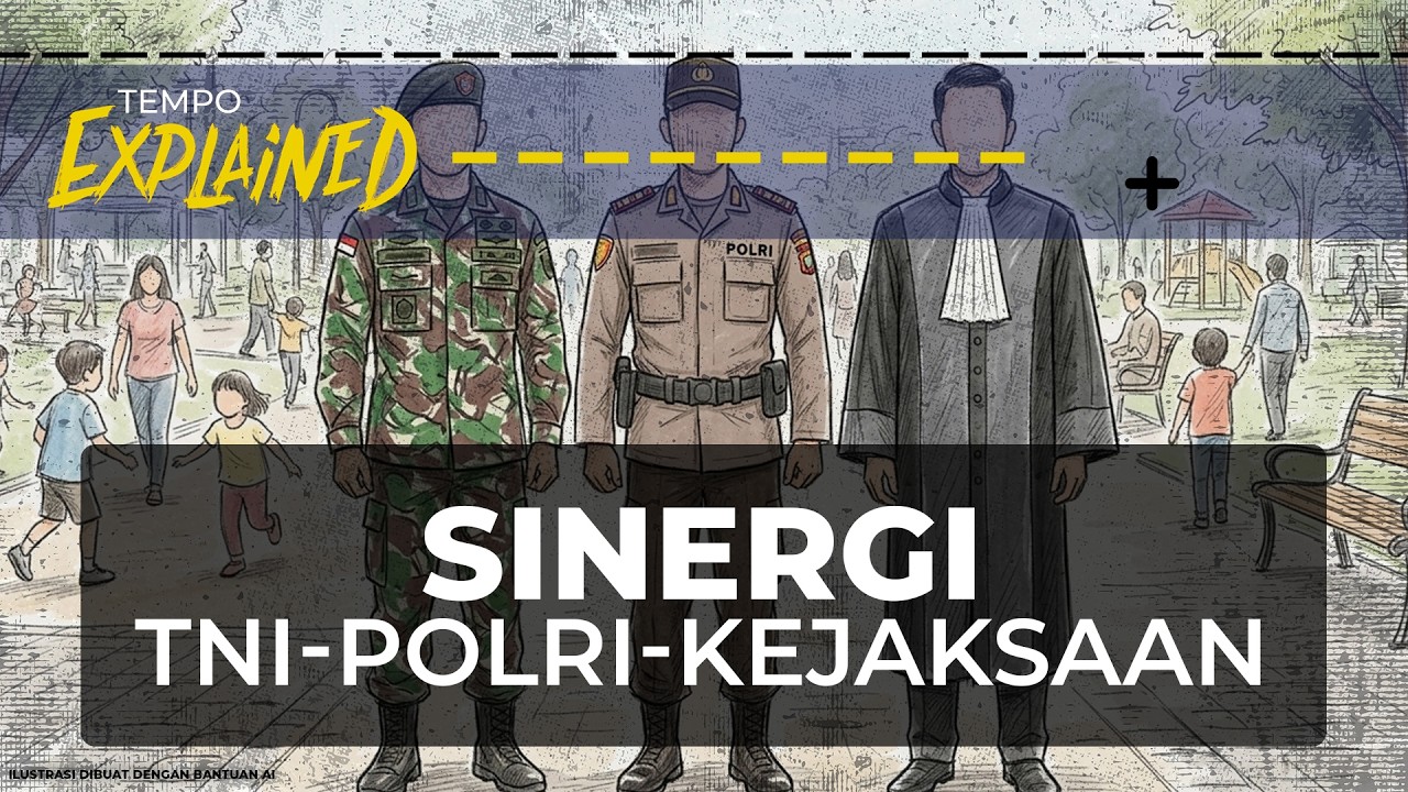 Sinergi TNI-Polri-Kejaksaan Jaga Stabilitas Nasional | Tempo Explained cover art