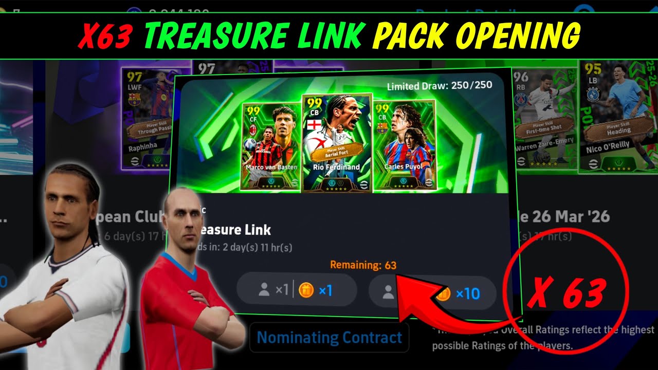 63 Chance Deals ! How Many Epics Can I Get? Last Treasure Link Pack Opening | cover art
