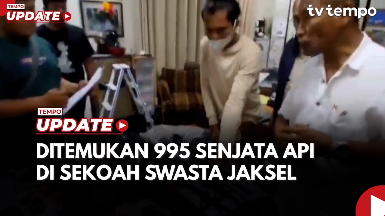 Klaim Berbeda soal Temuan 995 Senjata Api di Sekolah Swasta Jaksel cover art
