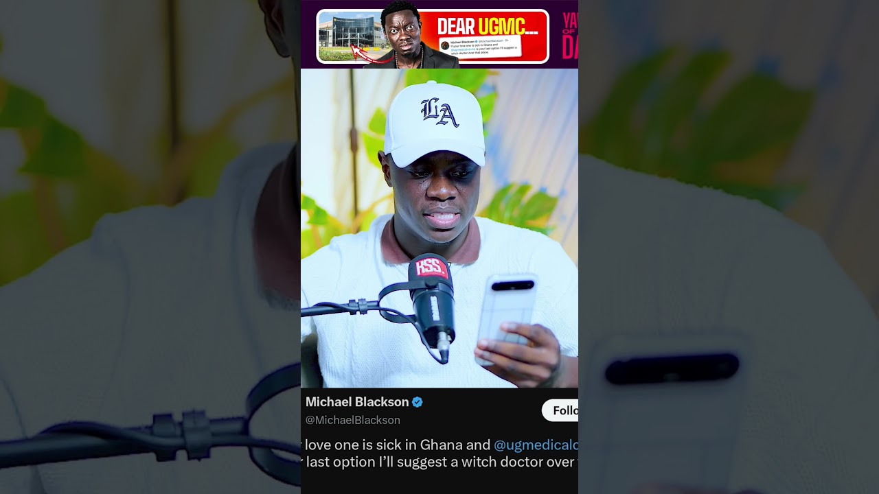 Ei Ei..Michael Blackson Calls Out UGMC After His Mother Di!es at the Hospital cover art