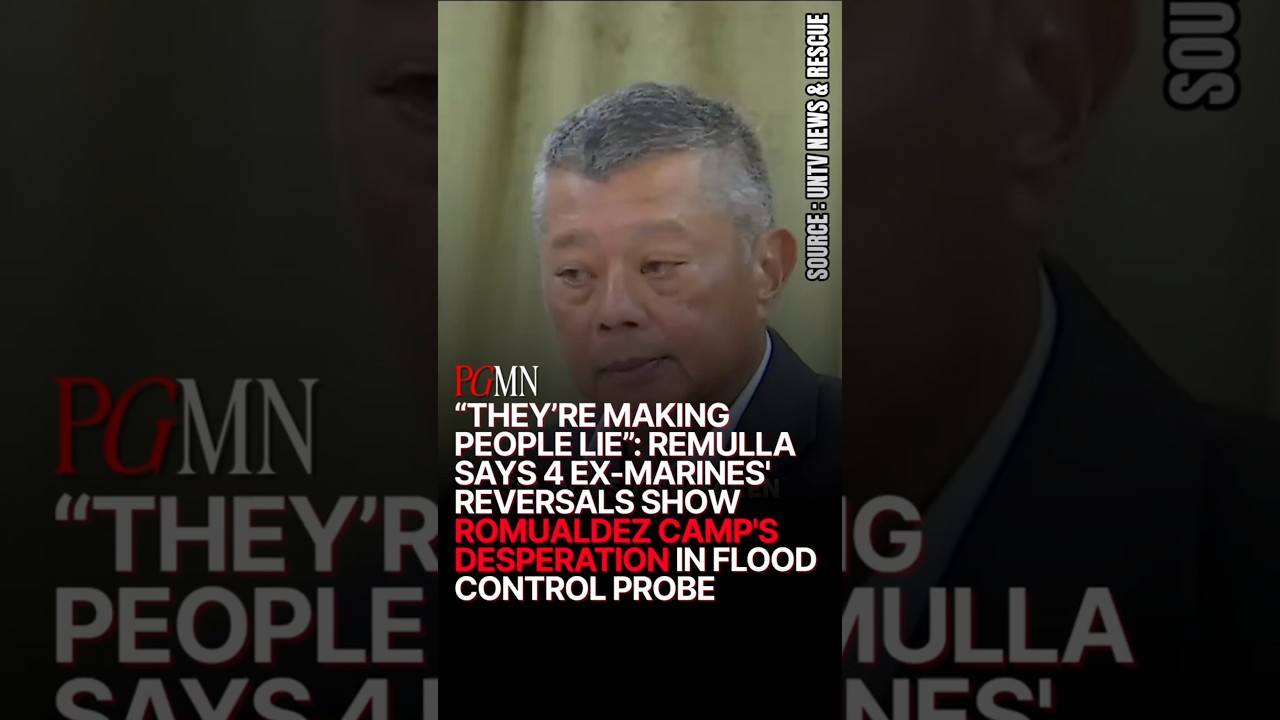 Ombudsman Remulla Says Ex-Marines' Recantations Point to Martin Romualdez Camp's "Desperation" cover art