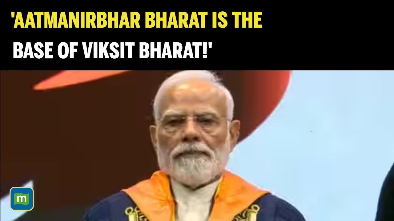 PM Modi at IIT Delhi: 'Aatmanirbhar Bharat Is the Base of Viksit Bharat' cover art