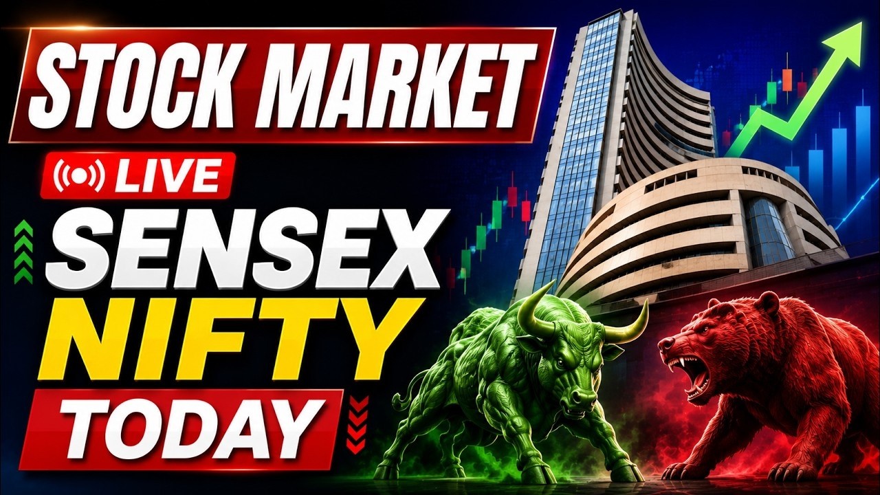 LIVE: Nifty 50, Sensex, Bank Nifty & Midcap Live | Stock Market Today | Rupee Rates Live | August 03 cover art