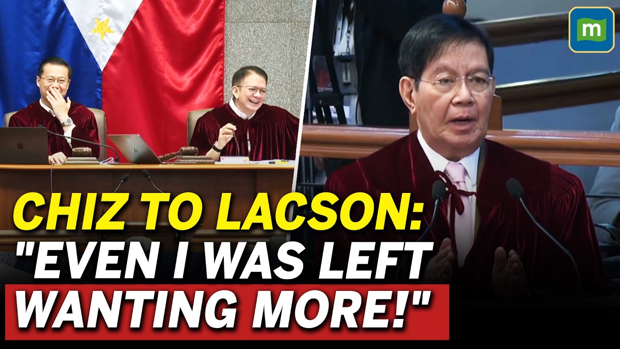 WATCH: Chiz Escudero Reacts After Lacson Abruptly Ends Questioning cover art