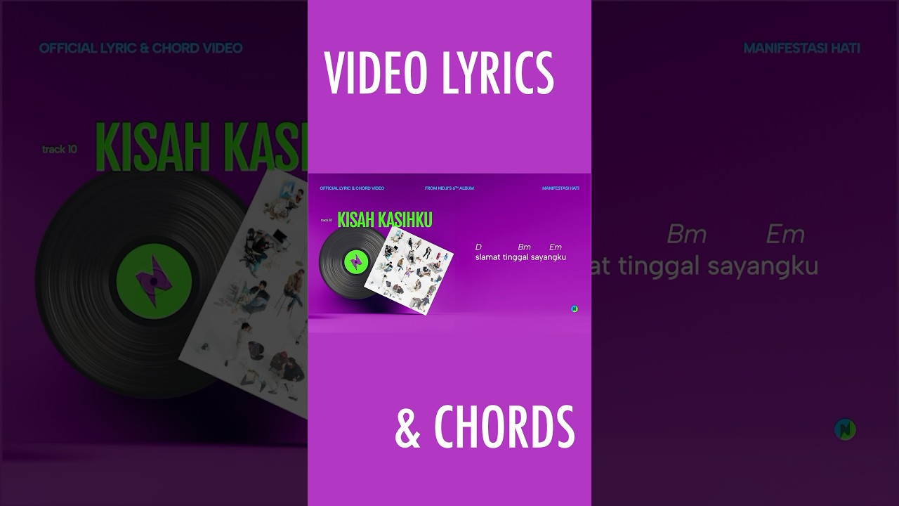 Kisah Kasihku (Official Lyric & Chord Video) #shorts cover art