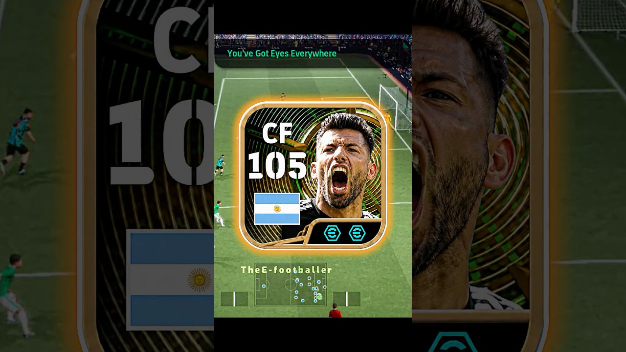 Free Aguero Best Blitz Build ๐#efootball #efootballmobile #pes #shorts cover art
