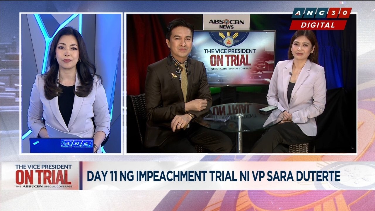WATCH: Impeachment court spox Atty. Reginald Tongol on subpoenaed VP Duterte bank, tax records | ANC cover art
