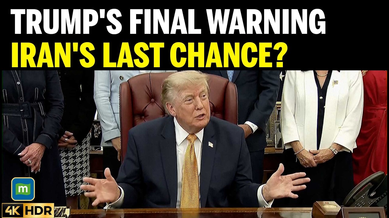 Trump Warns Iran Of 'Decapitation' If Deal Is Not Finalized, Says Talks In Progress | N18G | 4K cover art