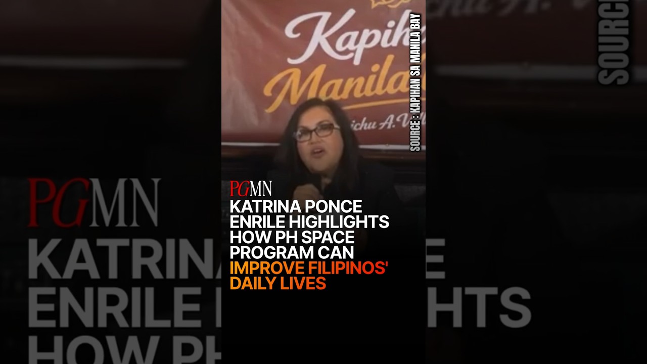 Katrina Ponce Enrile Explains How Space Tech Will Help PH's Farmers, Fishermen & Disaster Responders cover art