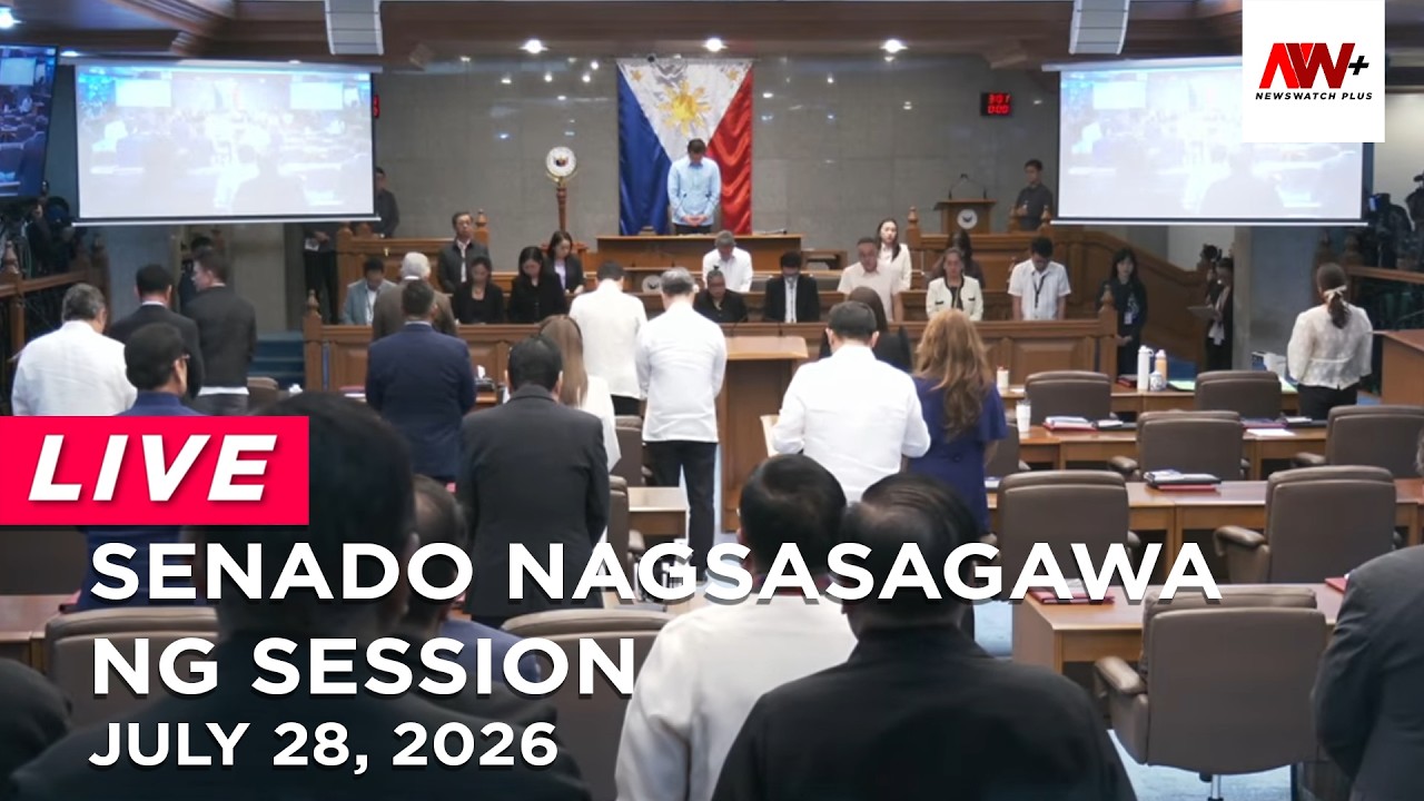Senado nagsasagawa ng session | NewsWatch Live cover art