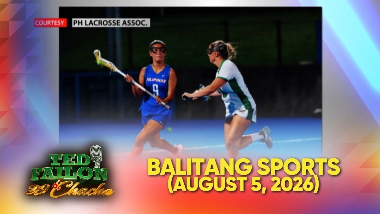PH women’s lacrosse team, 10th sa unang sabak sa world championships | Ted Failon & DJ Chacha cover art