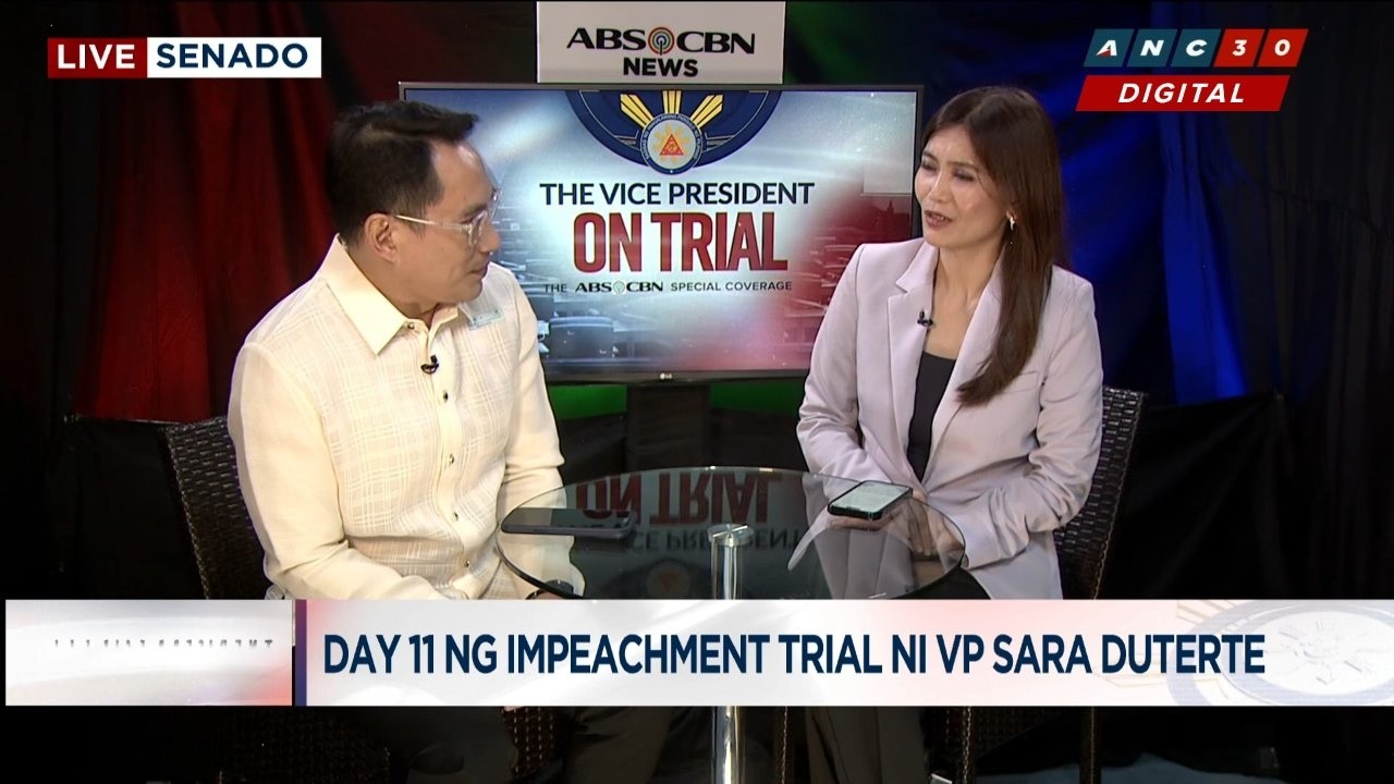 WATCH: Rep. Adiong on proposed stipulations of prosecution on Article 1 of VP impeachment complaint cover art