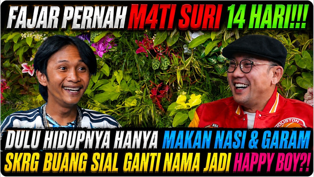 PERNAH M*TI SURI, FAJARSADBOY KINI MILIKI AIR SAKTI SEMBUHKAN SAKIT ORANG LAIN⁉️ cover art