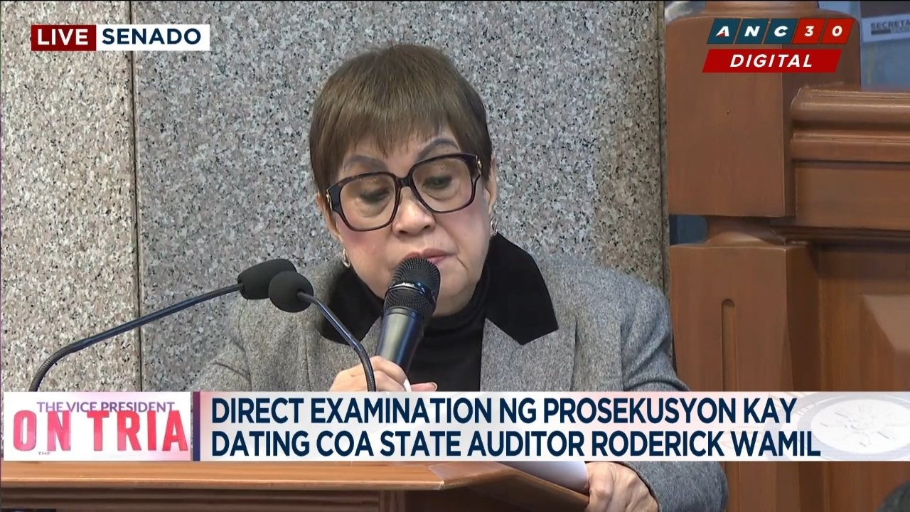 WATCH: Atty. Kapunan questions Wamil on difference of confidential, intelligence funds | ANC cover art