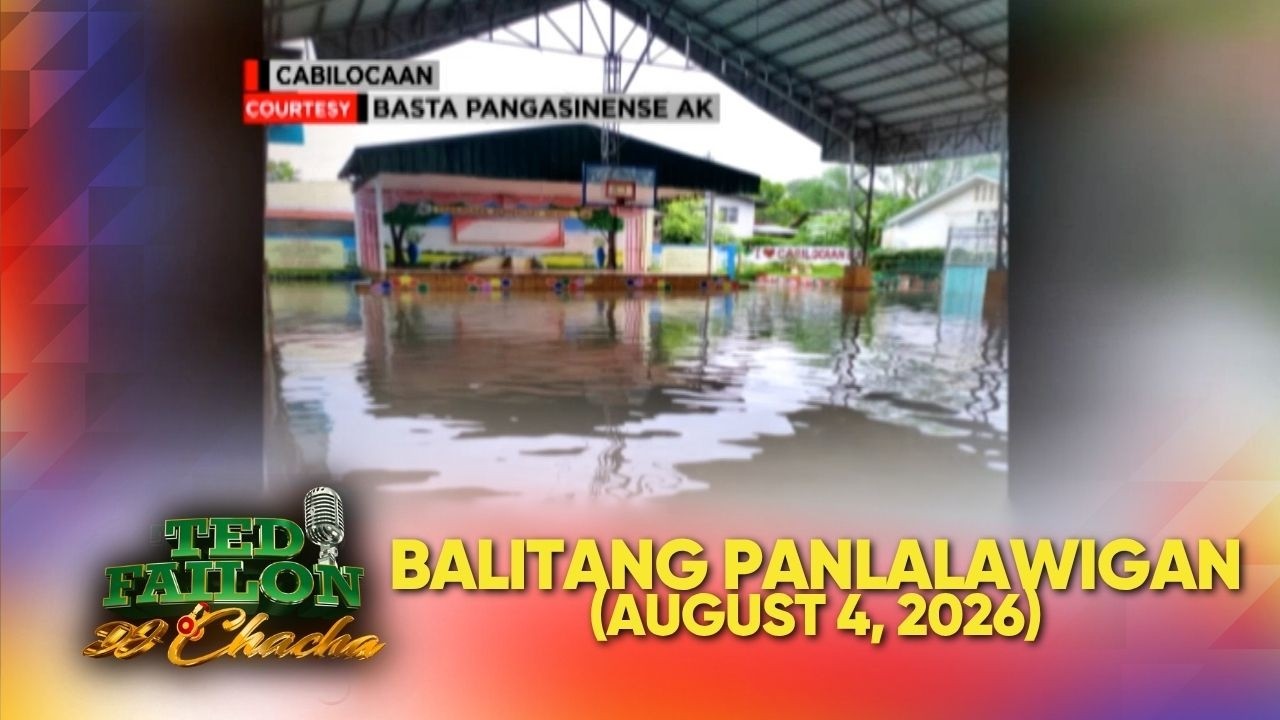 Ilang kalsada sa Pangasinan, nalubog sa baha | Ted Failon & DJ Chacha cover art