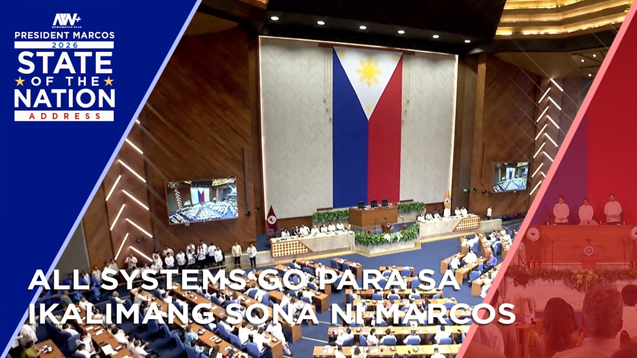 All systems go para sa ikalimang SONA ni Marcos | NewsWatch Reports cover art