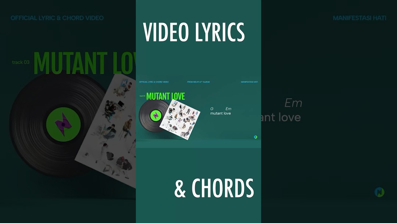 Mutant Love (Official Lyric & Chord Video) #shorts cover art