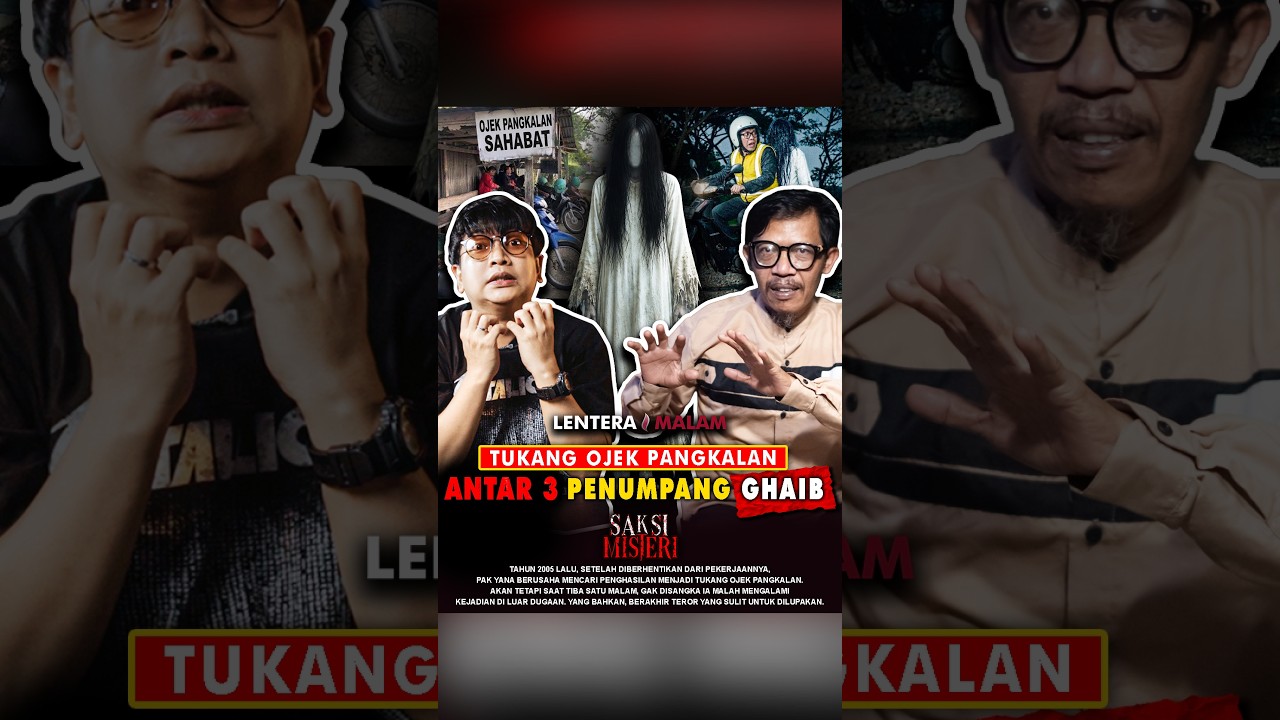 TERPAKSA NGOJEK BAWA PENUMPANG GHAIB!! #shorts cover art