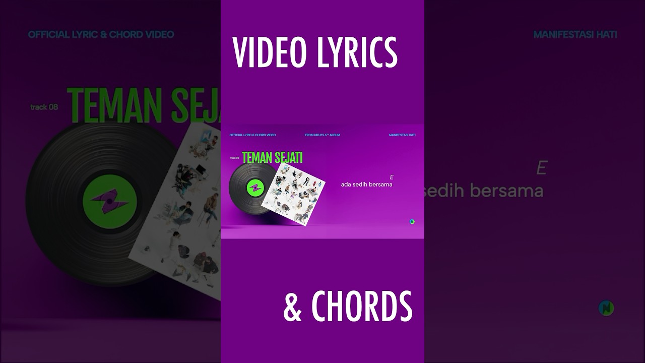 Teman Sejati (Official Lyric & Chord Video) #shorts cover art