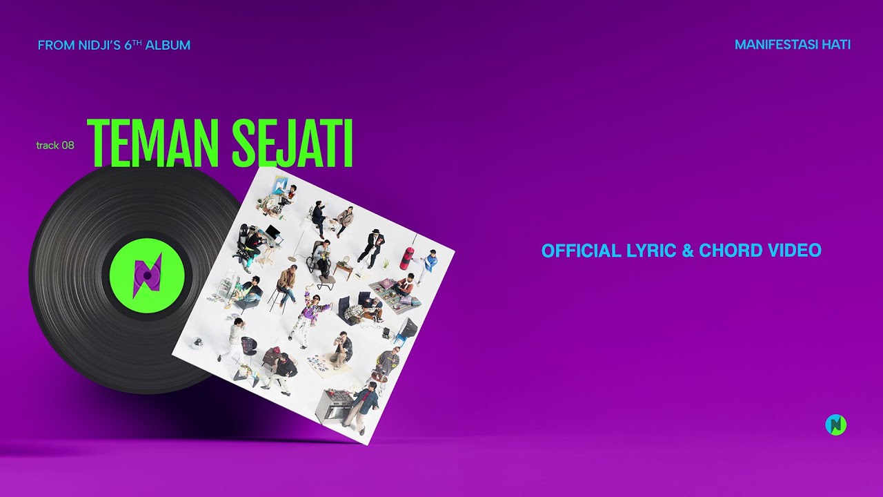 NIDJI - Teman Sejati (Official Lyric & Chord Video) cover art