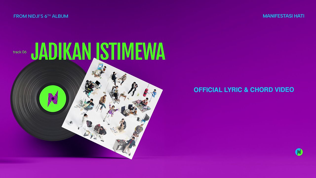 NIDJI - Jadikan Istimewa (Official Lyric & Chord Video) cover art