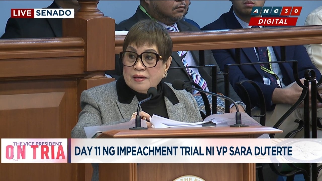 Kapunan: Documents not from prosecution, they were liquidation docs submitted by OVP, DepEd cover art