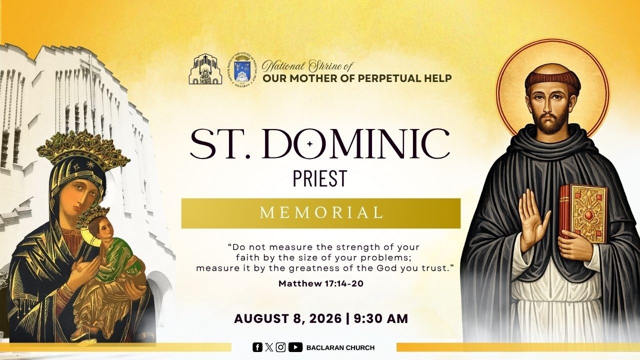 Baclaran Church: Memorial of Saint Dominic, Priest cover art