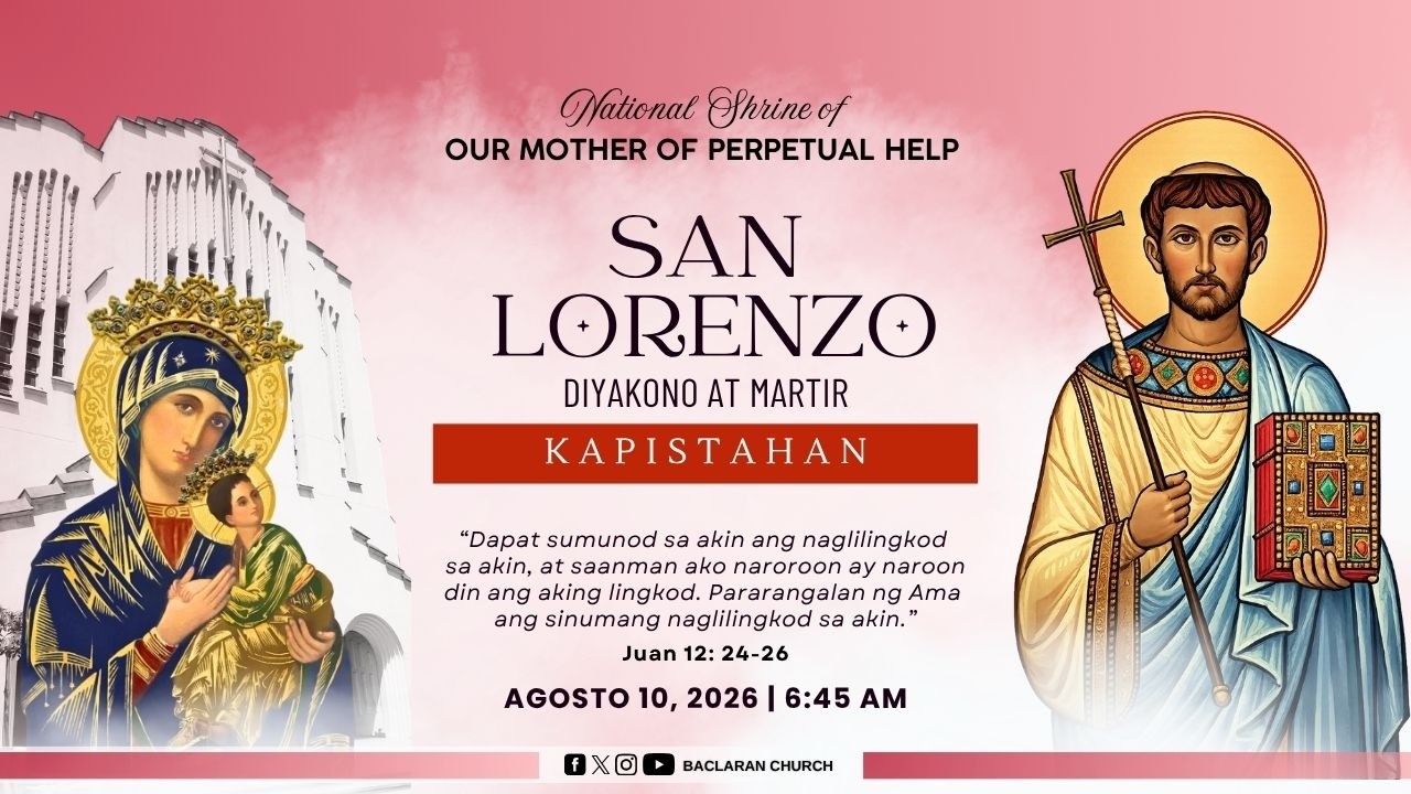 Baclaran Church: Kapistahan ni San Lorenzo, Diyakono at Martir cover art