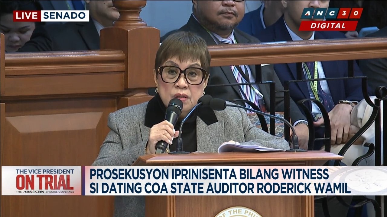 WATCH: Atty. Lorna Kapunan presents background of witness Roderick Wamil | ANC cover art