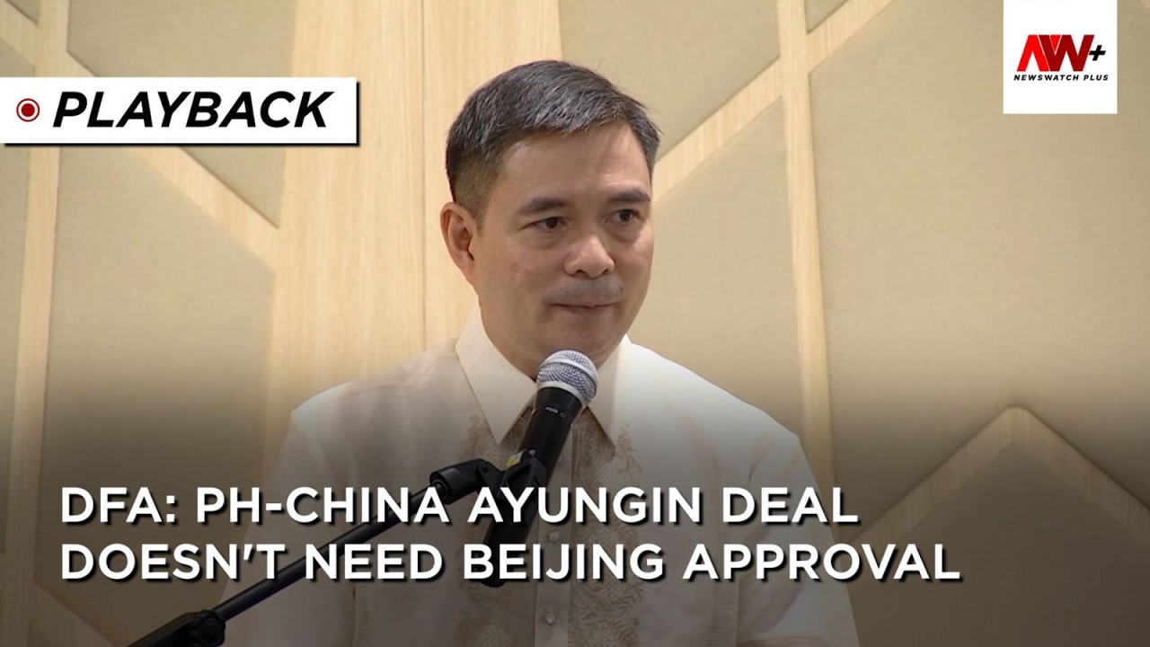 DFA: PH does not need China's approval in Ayungin cover art