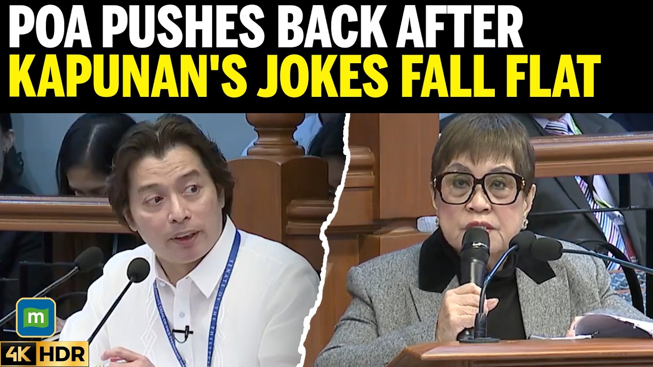 WATCH: Poa Pushes Back After Kapunan's Jokes Fall Flat cover art