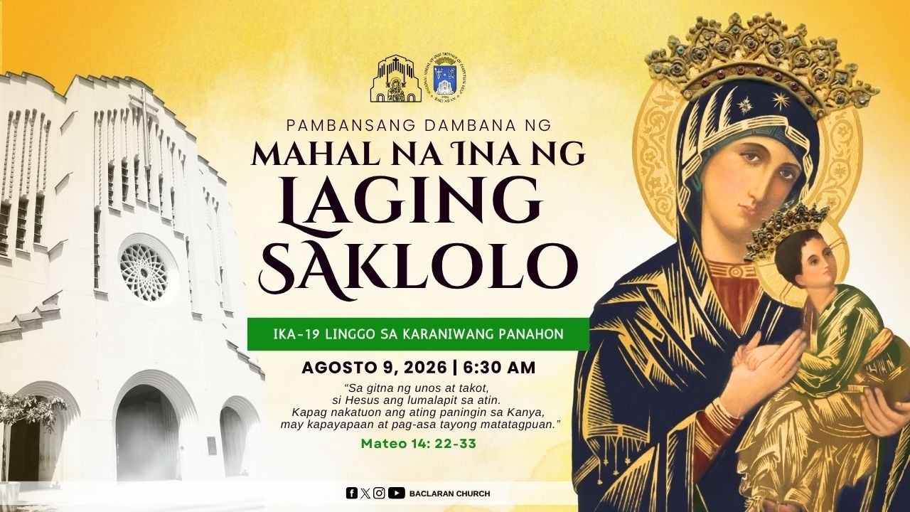 Baclaran Church: Ika-19 Linggo sa Karaniwang Panahon cover art