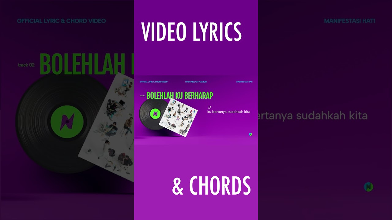 Bolehlah Ku Berharap (Official Lyric & Chord Video) #shorts cover art