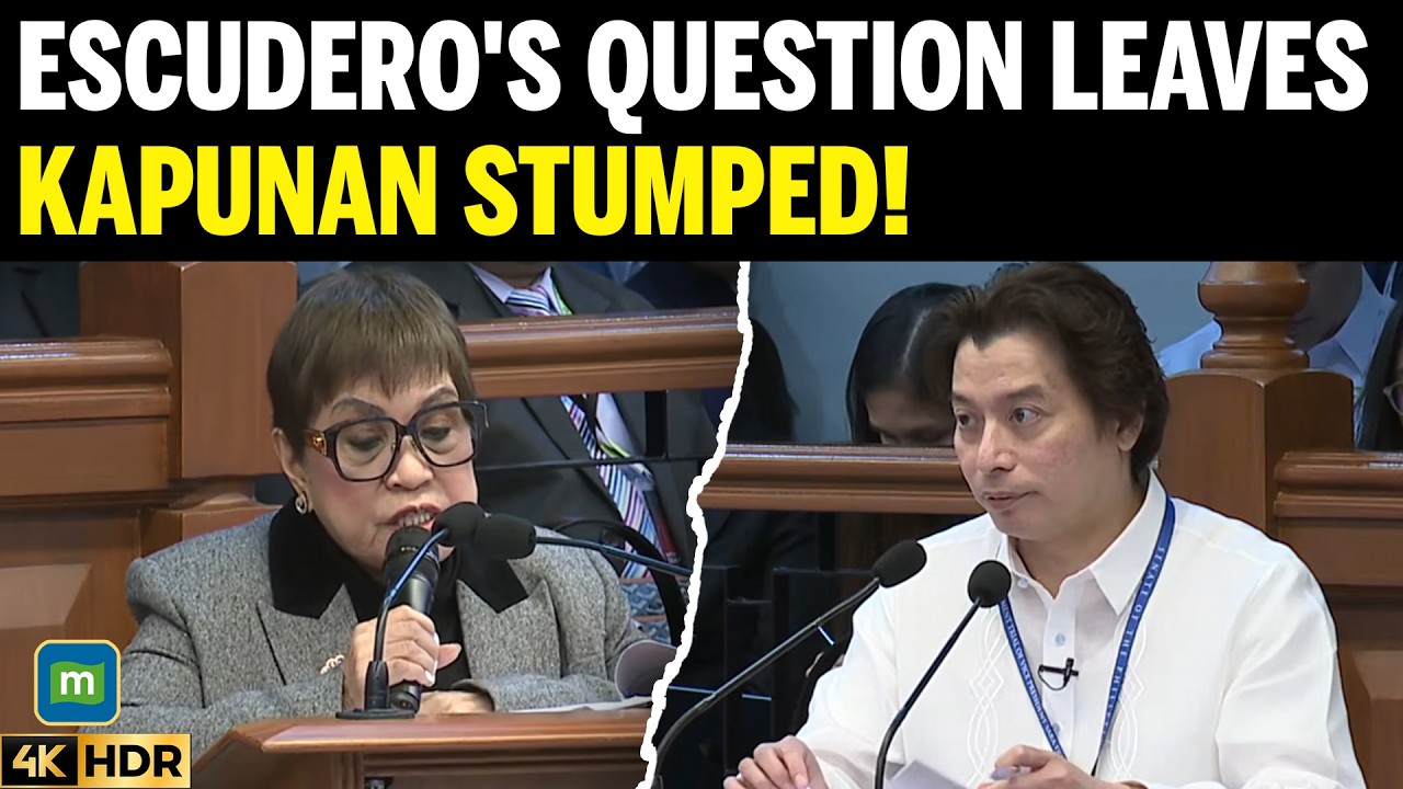 WATCH: Kapunan Left Speechless by Escudero's Question, Poa Bursts Into Laughter cover art