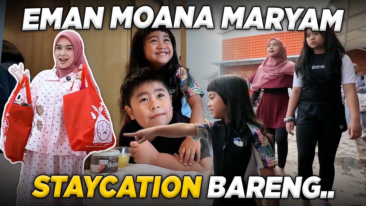 RICIS BAWA SULAIMAN, MOANA & MARYAM KE BANDUNG!!! Salfok Eman Minta Makan.. cover art