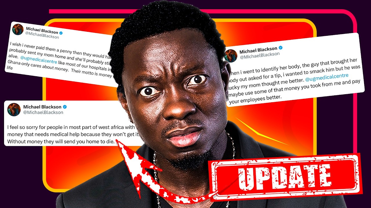 Update: Michael Blackson Vs University Of Ghana Medical Center.. cover art